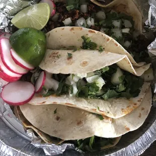 Chorizo tacos