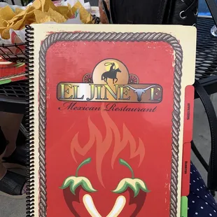 a menu for a mexican restaurant