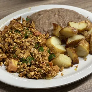 Huevos a la Mexicana with chorizo.  Sooooo good!