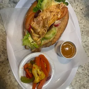 Riquisimo pan con gallina