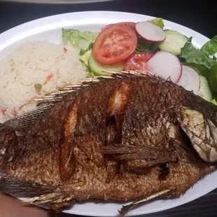 Mojarra plate
