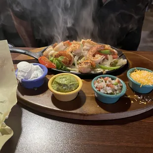 Shrimp Fajitas!