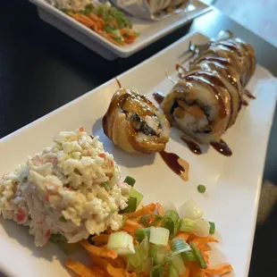 Imperial Roll and  Phoenix Roll