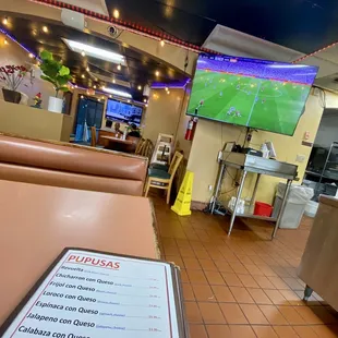 Couple of big screen tv&apos;&apos;s inside