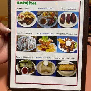 Antojitos.