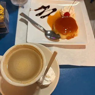 Flan de coco
