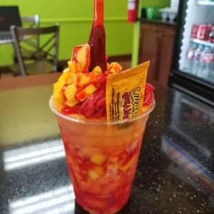 Our Houston famous Explosión de Mango!