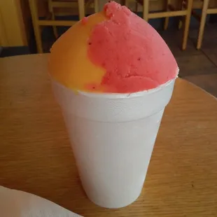 Strawberry and mango!