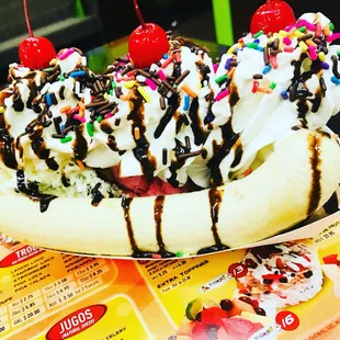 Banana splits