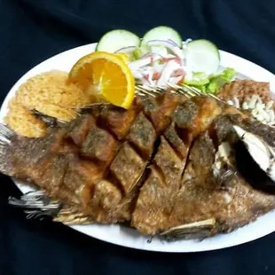 Pescado frito estilo #Nayarit...