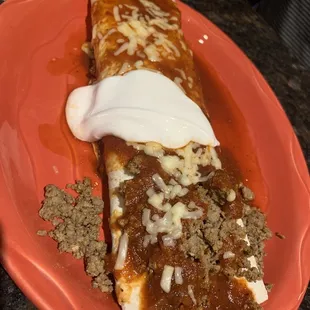 El Lago burrito