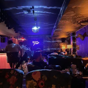 people sitting at the bar