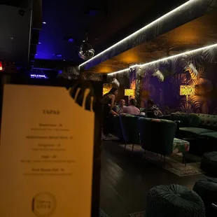 people sitting in the lounge area