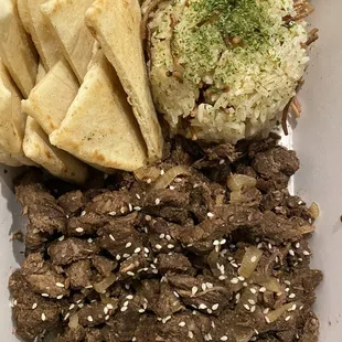 Sirloin Shawarma plate