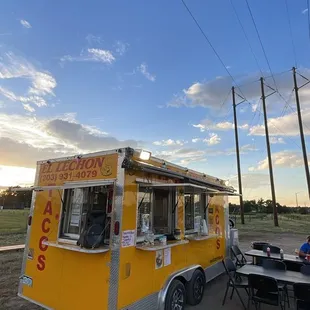 Taco stand