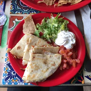 Grilled Chicken Quesadilla