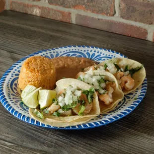 Shrimp tacos