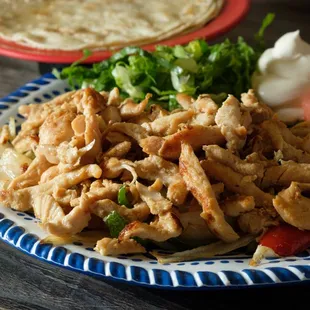 Fajitas grilled chicken