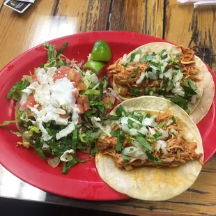 Seasoned Chicken Tacos