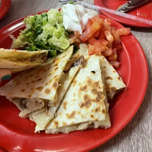 Grilled Chicken Quesadilla