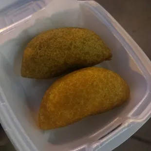 Delicious empanadas (chicken and beef)