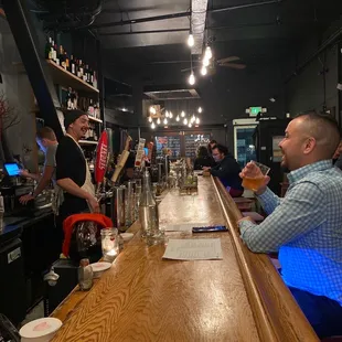 interior, sushi and sashimi