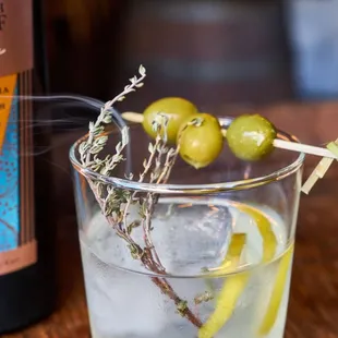 Dirty Martini (hold the gin)