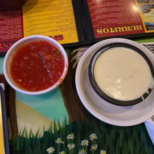 Queso appetizer