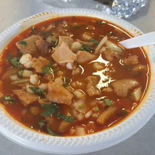 Menudo con grano