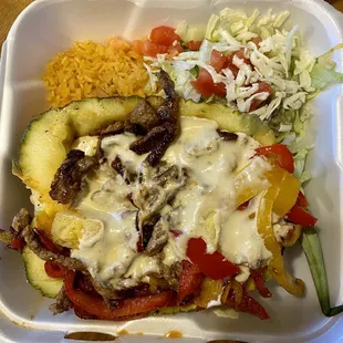 Pine el Loro...pass on this as a takeout option.