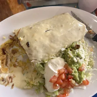 Carnitas burrito