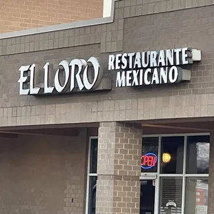 Outside signage