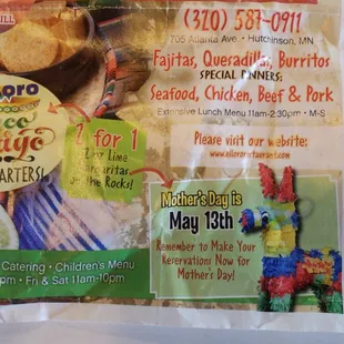 Ad referenced by my review