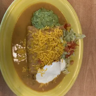 Shredded Beef Chimichanga