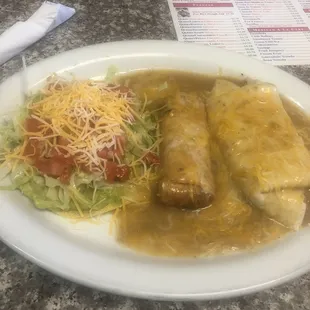 Bean Burrito/Chili Relleno/Guacamole Toast