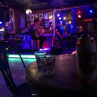 Lone Star band on stage