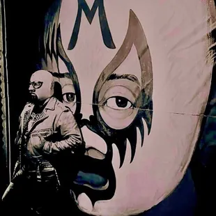 Mil Mascaras Mural