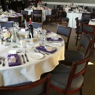 banquet room. Photo credit: Events by Christina Harris