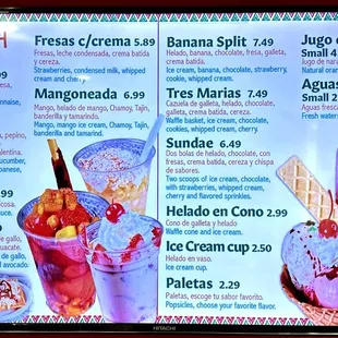 Menu Board (2 of 2)