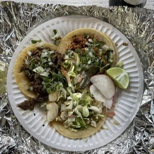 Three Tacos