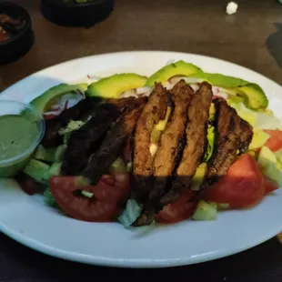 Salad with Steak