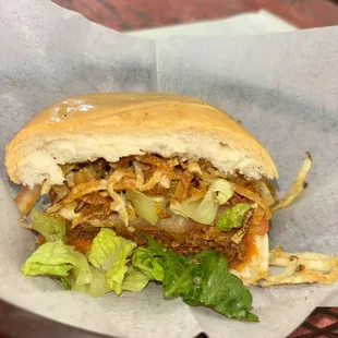 Added lettuce and tomato