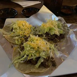 Classic Tacos (ground beef)