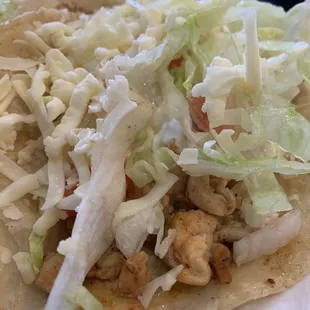 Chicken taco supreme