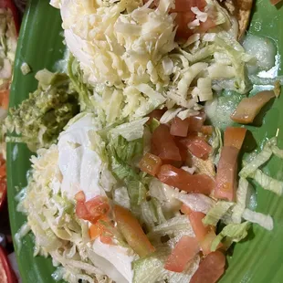 Chicken Tostadas
