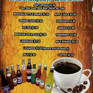 Menu 4/2021 - Beverages
