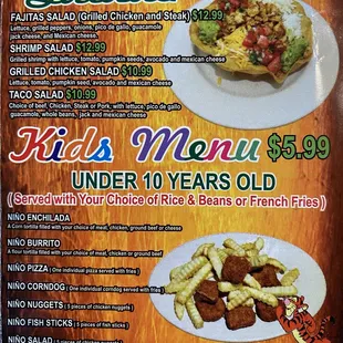 Menu 4/2021 - Salads and Kids