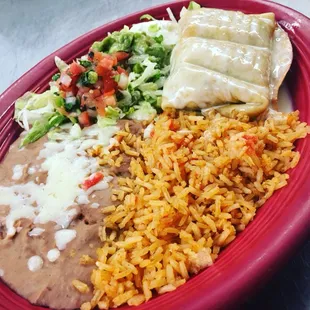 Lunch Chimichanga