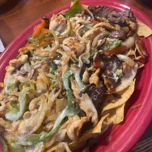 Fajita Mix Nachos