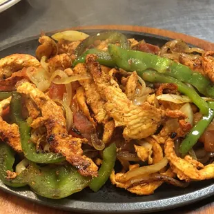 Unique chicken fajitas